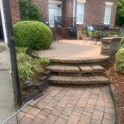 paver patio pressure wash